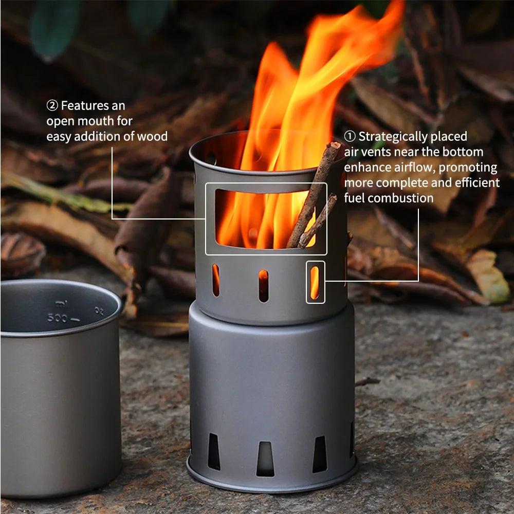 Portable Wood Burning Stove for Camping C259