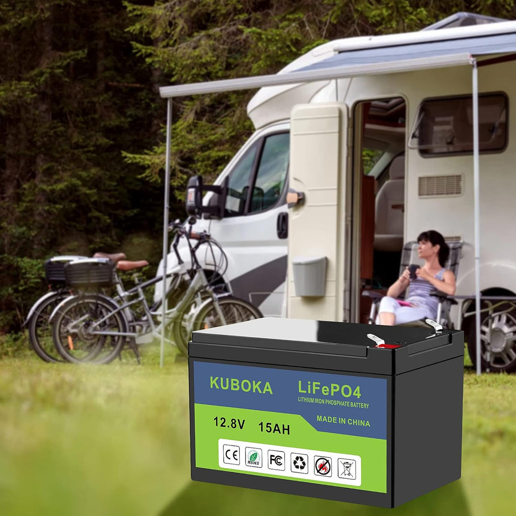12V 15Ah LiFePO4 Lithium-ion Rechargeable Battery with Built-in BMS Z255