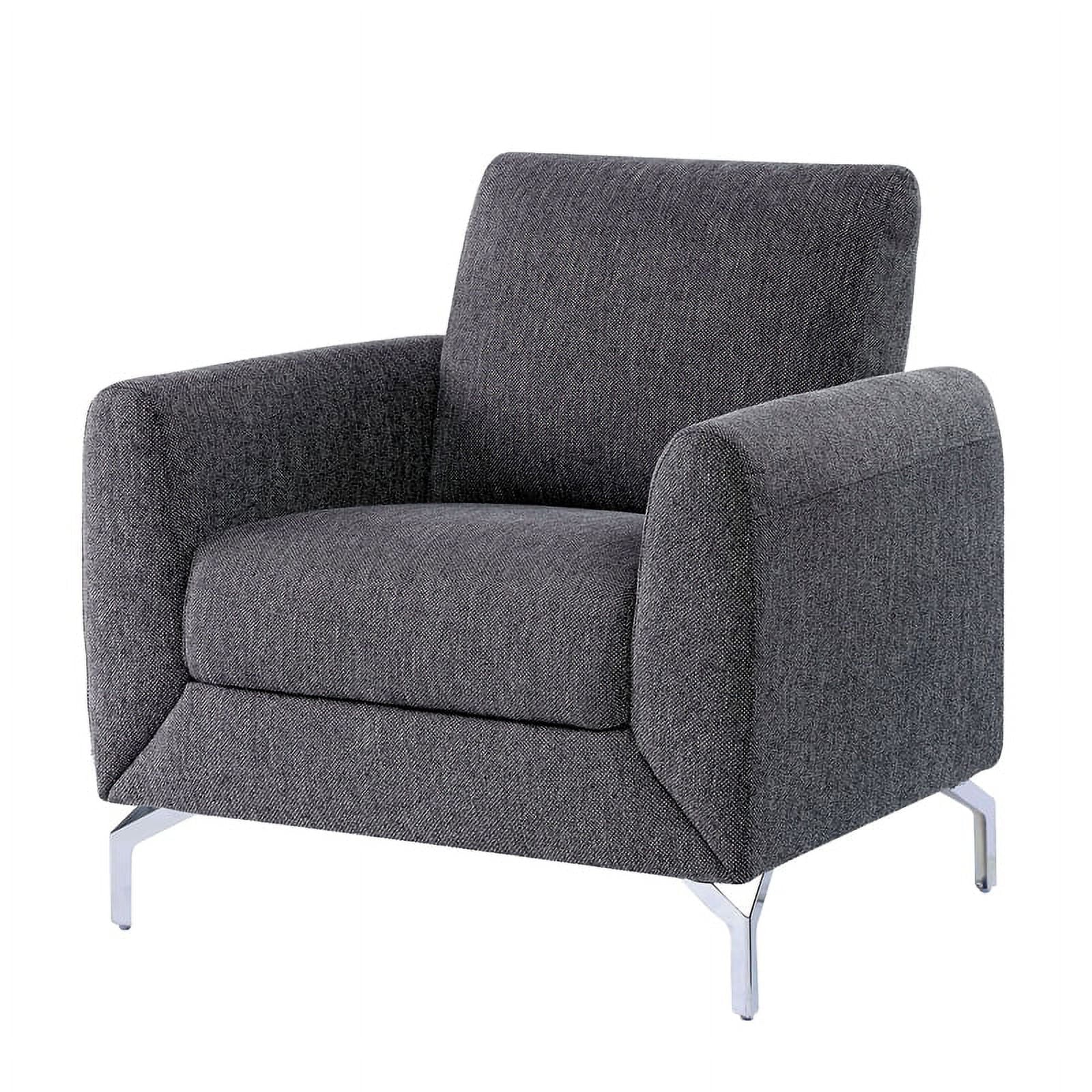 Gray Fabric 3-Piece Sofa Set P29761