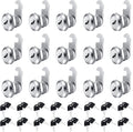 16 Pieces Zinc Alloy Cylinder Cam Lock with 32 Keys Q337389