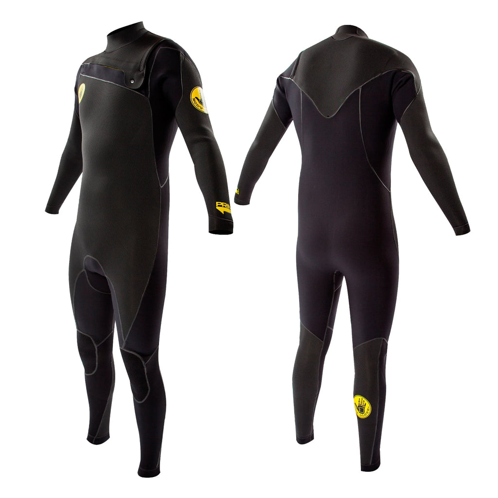 Black 3/2mm Front Zip Wetsuit A419
