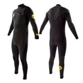 Black 3/2mm Front Zip Wetsuit A419
