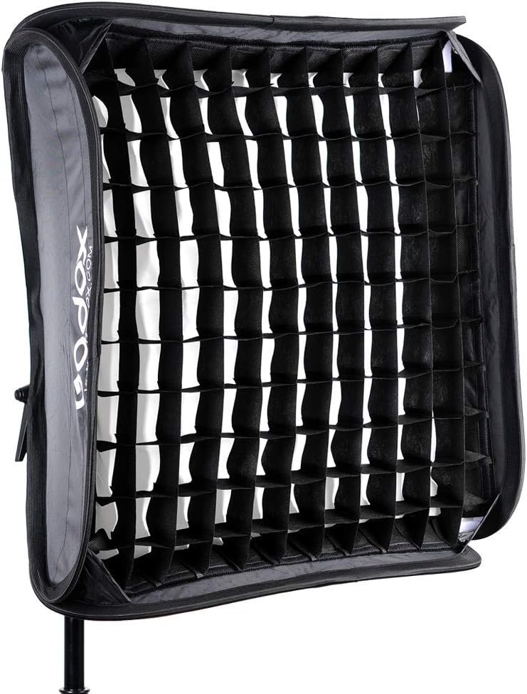 24x24inch Foldable Flash Softbox with Bowens Mount and Carrying Case, Pack of 2 E7021