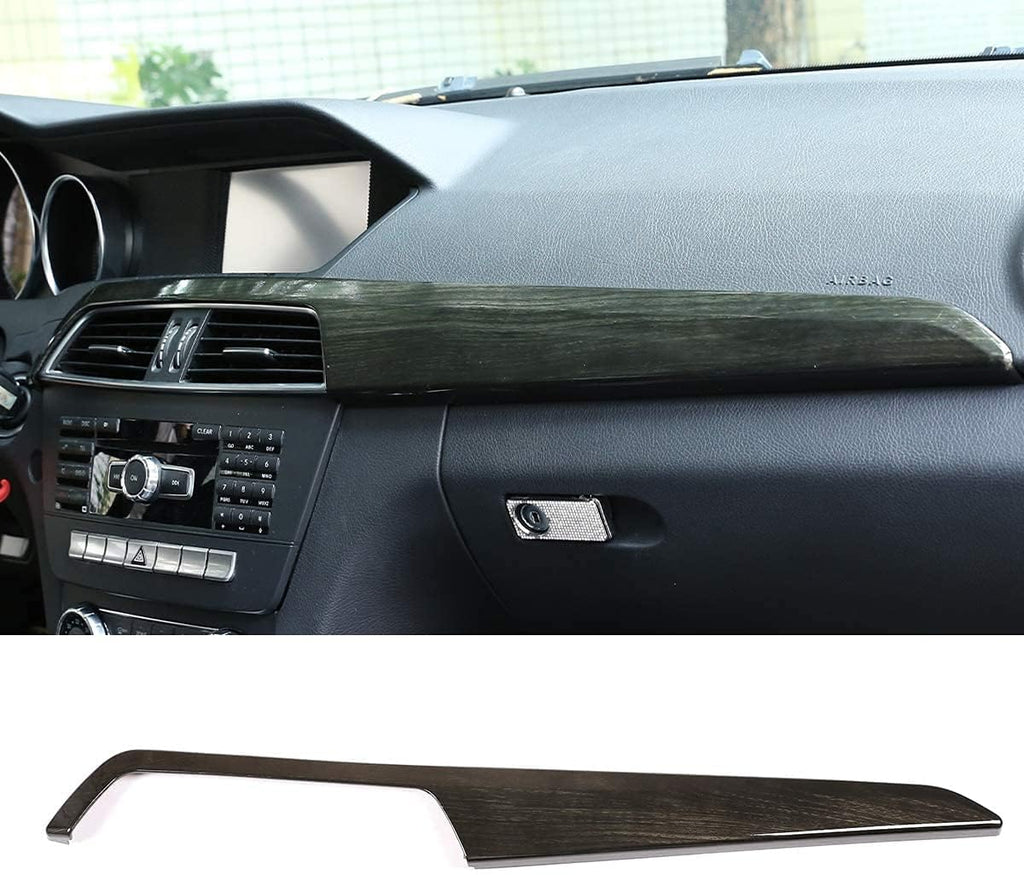 Carbon Fiber Car Center Console Dashboard Cover Panel for Mercedes Benz C Class W204 Y97519