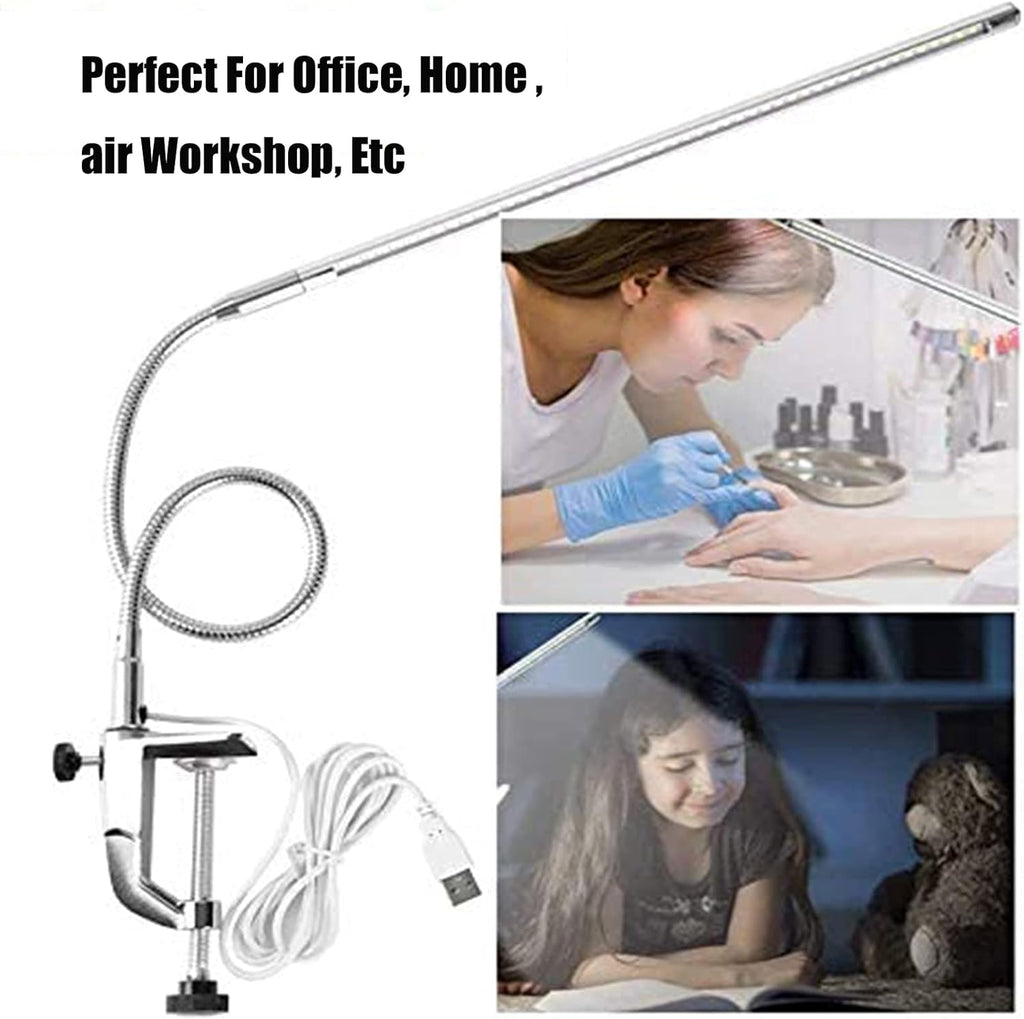 USB LED Desk Lamp with Clamp W930569