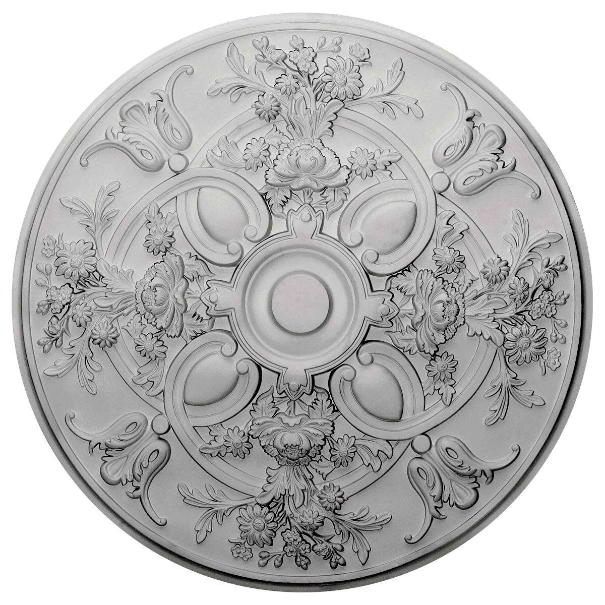 Green Gold Ceiling Medallion D487