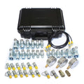 Hydraulic Pressure Test Coupling Kit with Pressure Gauges Set and Test Hose Q1880