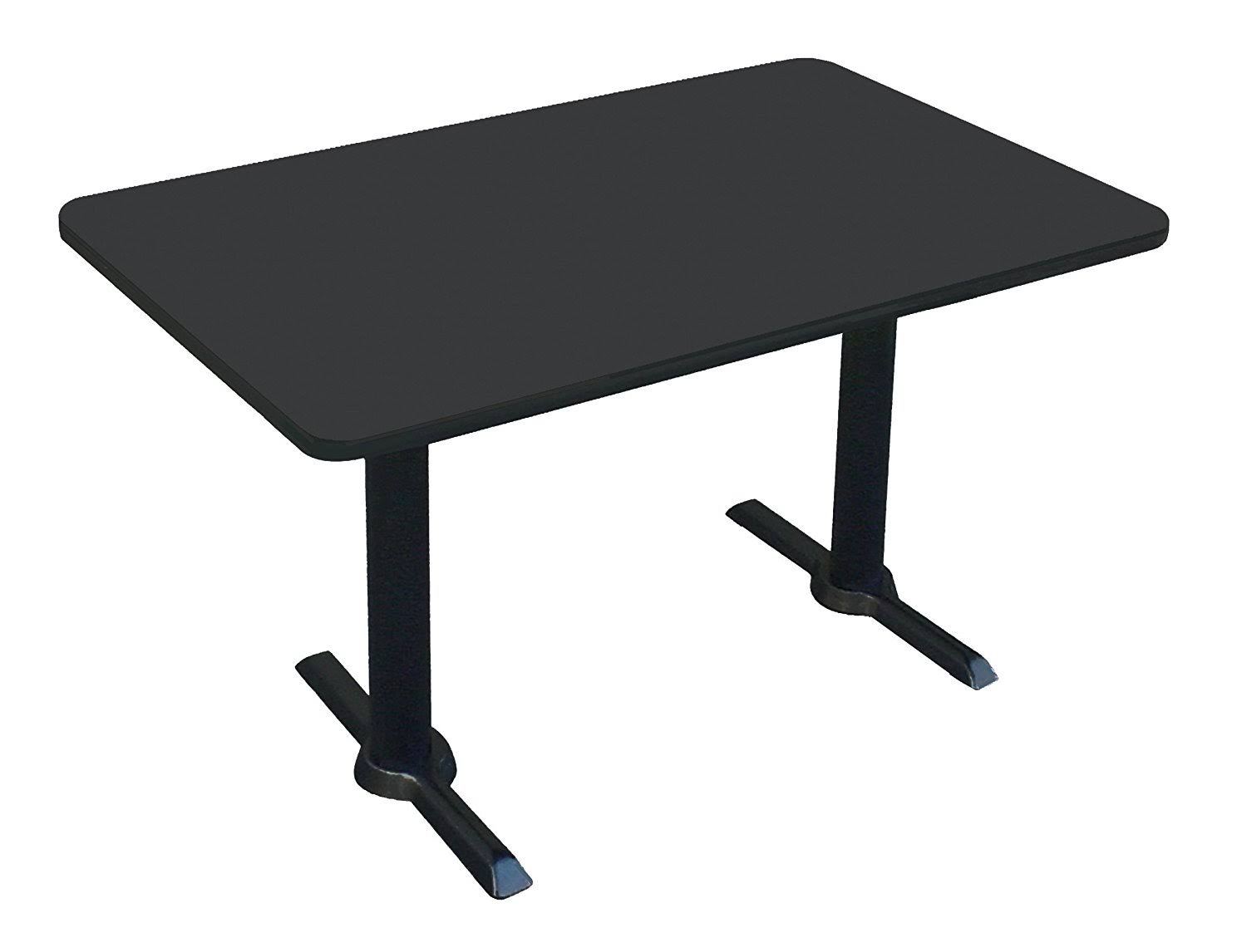 Black Granite Rectangular Bar and Caf Table G648133