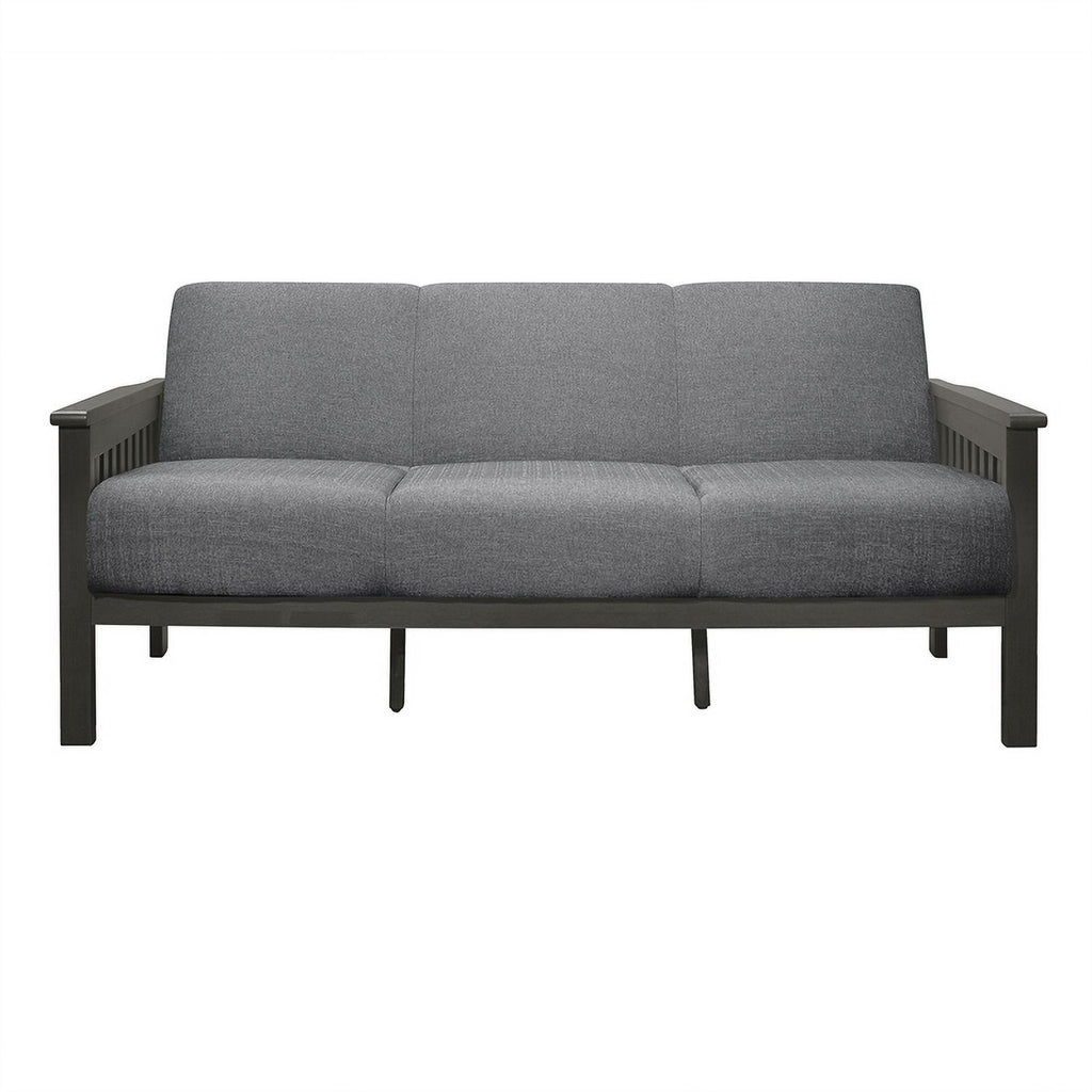 Gray 2-Piece Upholstered Sofa Set U120
