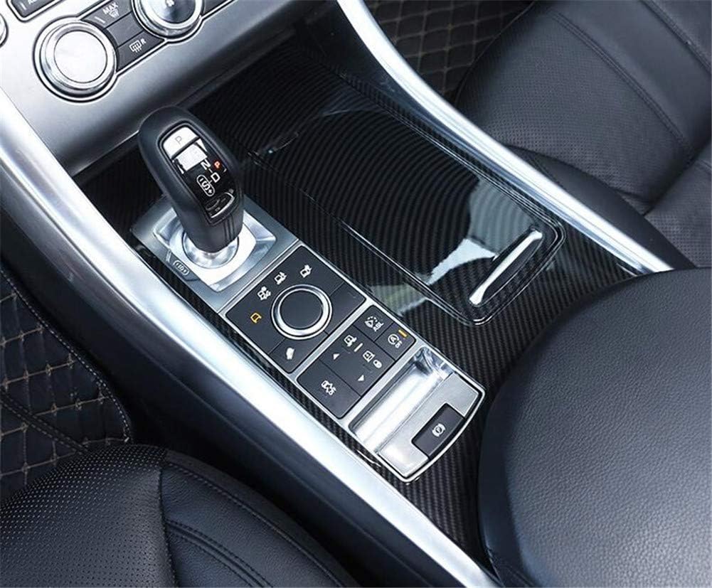 Carbon Fiber Style ABS Plastic Center Console Panel Cover Frame Trim Pack of 2 Z58274