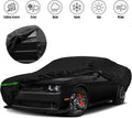 Waterproof 6 Layers Custom-Fit Car Cover with Zipper Door E285
