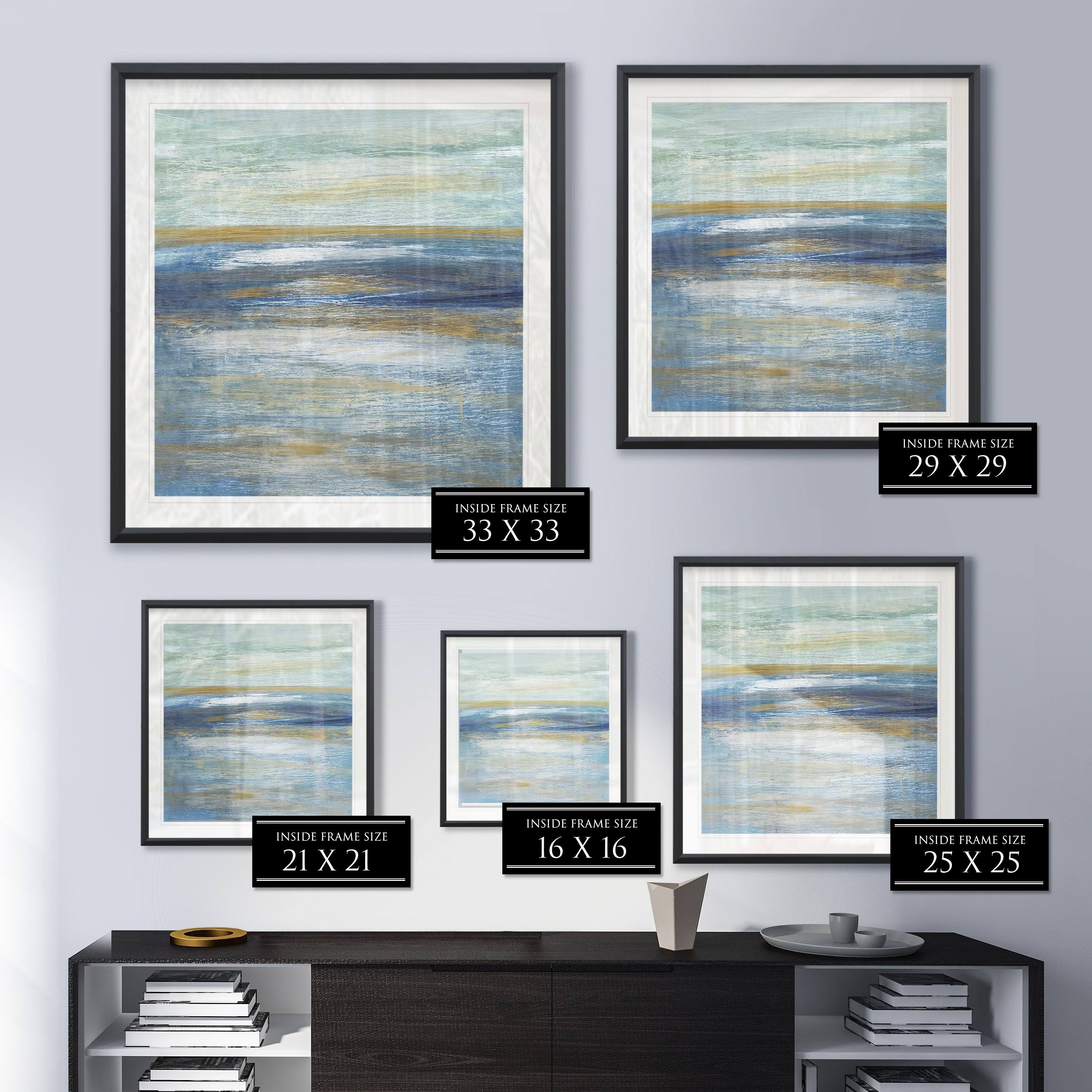 Framed Giclee Print 34x34 T644