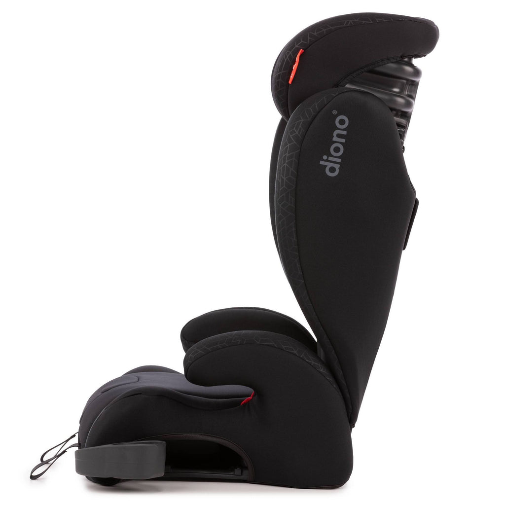 Black 2-in-1 Expandable Belt Positioning Booster Car Seat V326539