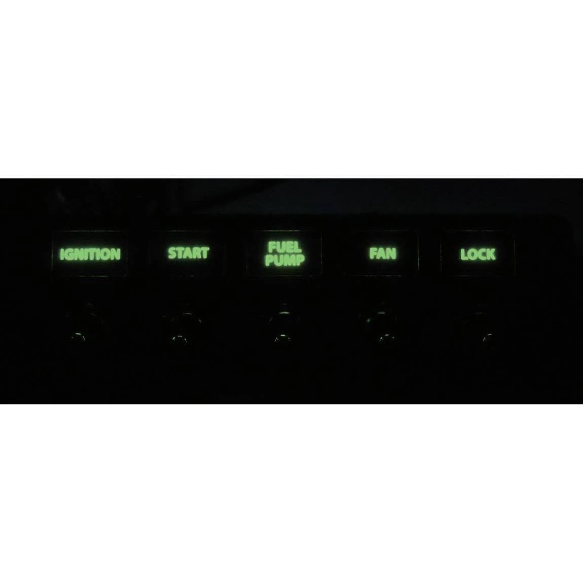Toggle Panel LED Grn F702
