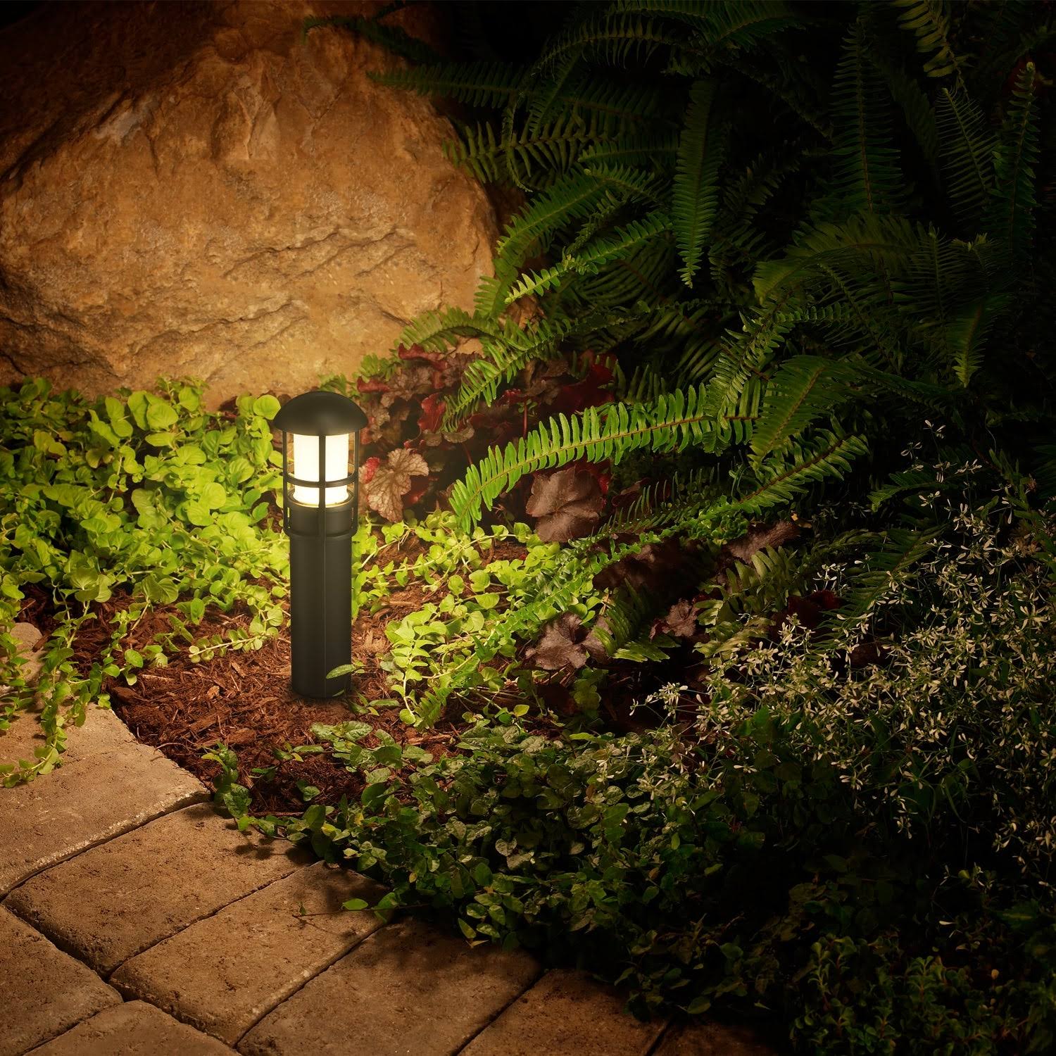 12 Pack Low Voltage LED Landscape Light, 5000K Daylight H872959