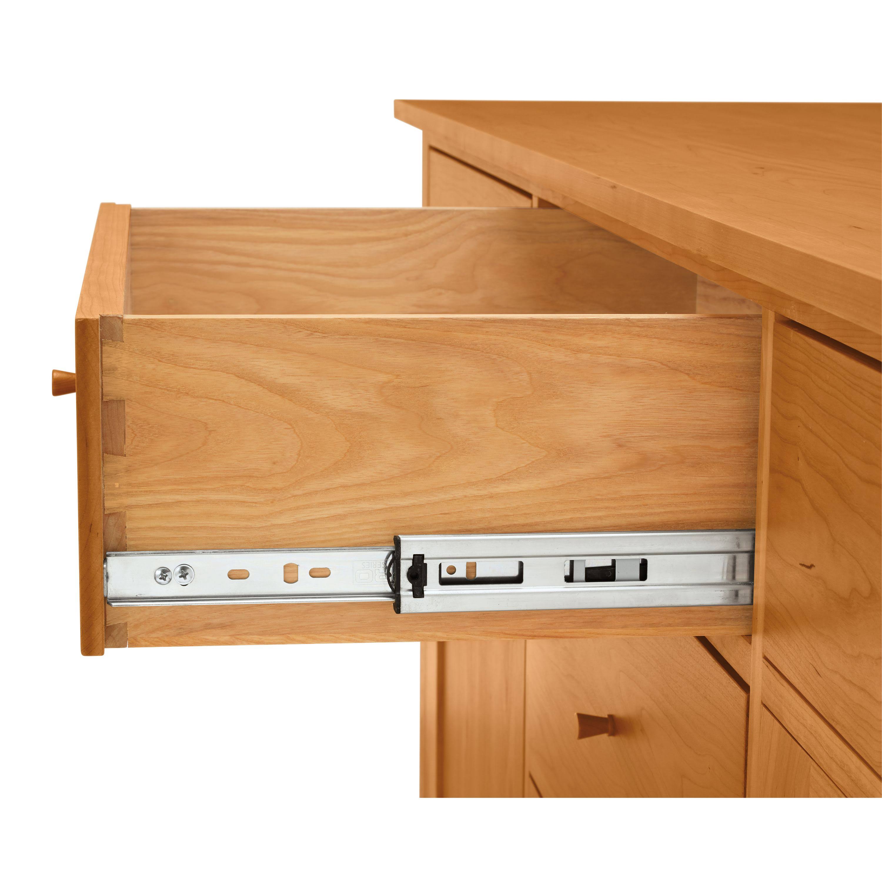 Cherry Wood Knobs Console Table D7249