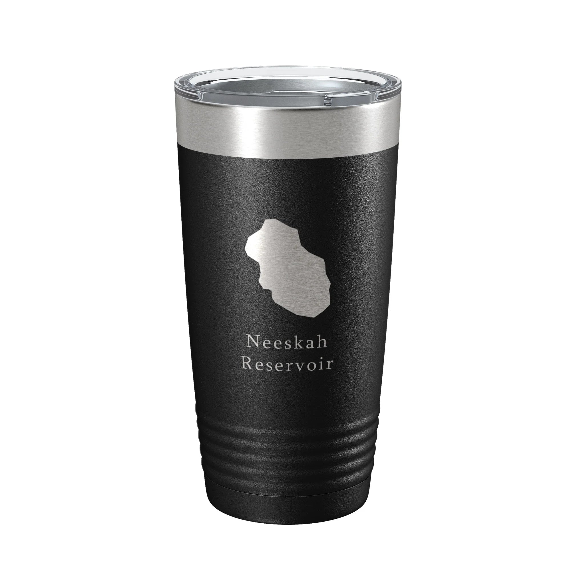 20 oz Black Insulated Travel Mug W3874