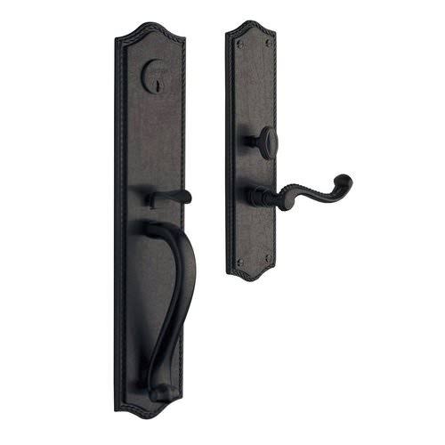Polished Brass Front Door Handle H7950