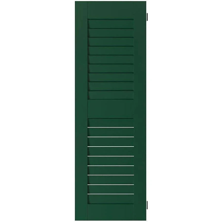 Sapele Mahogany Louvered Shutters Pair J71504