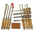 Deluxe Combination Bench Stone with Tempered Steel Tools, Set of 12 H348