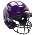 Purple Youth Football Helmet with Titanium Facemask V33194
