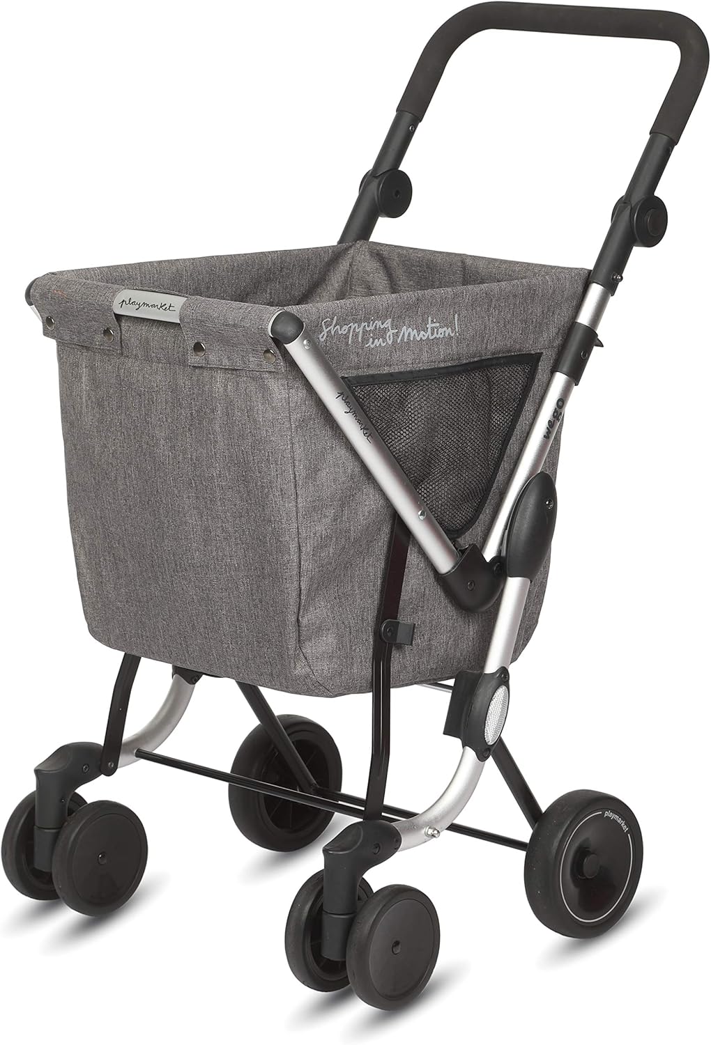 Folding Shopping Cart with Swivel Wheels V1082