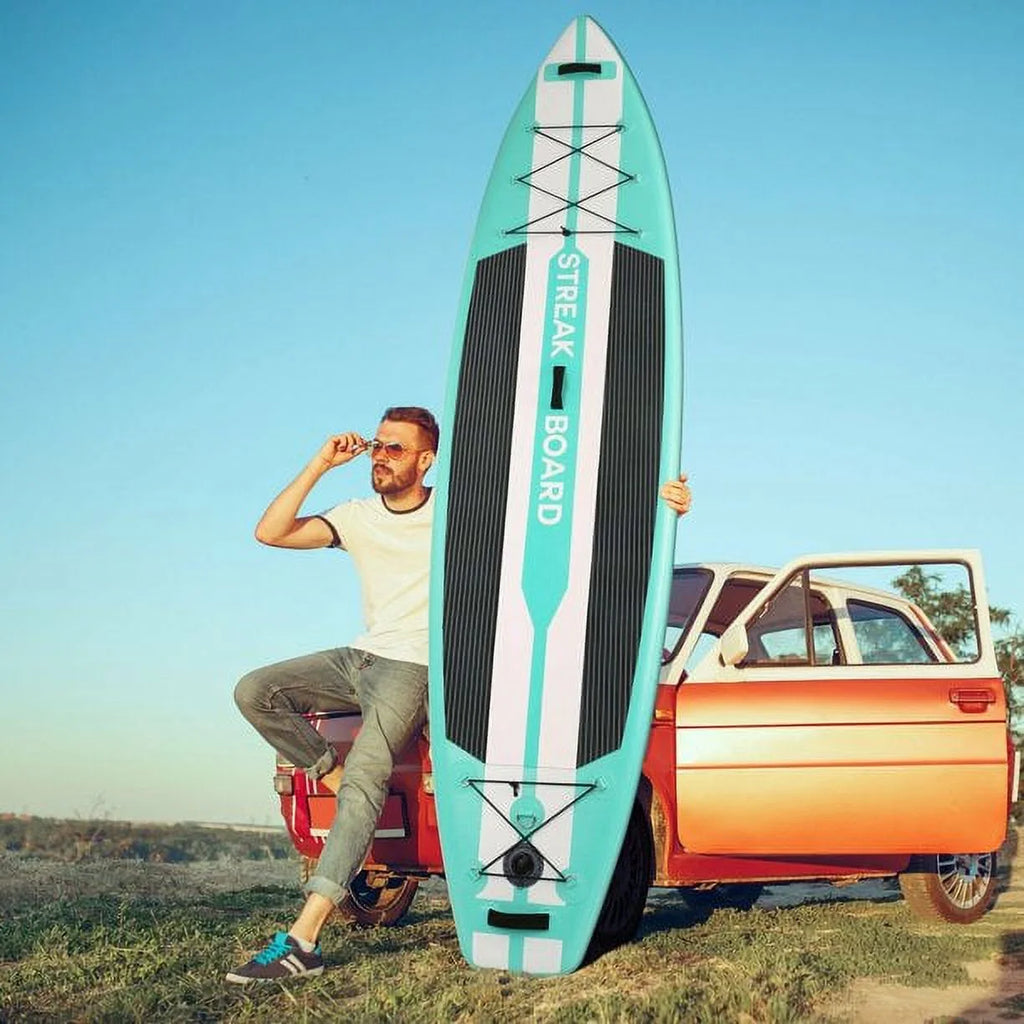 11FT Inflatable Stand Up Paddle Board with Backpack A894114