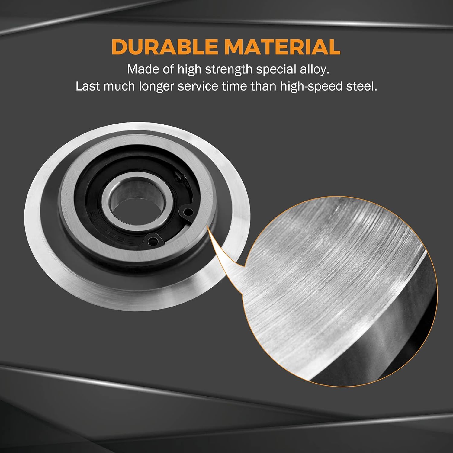Pack of 2 Replacement Blade for Copper Wire Stripping Machine, 15mm ID. x 64mm OD. K4758