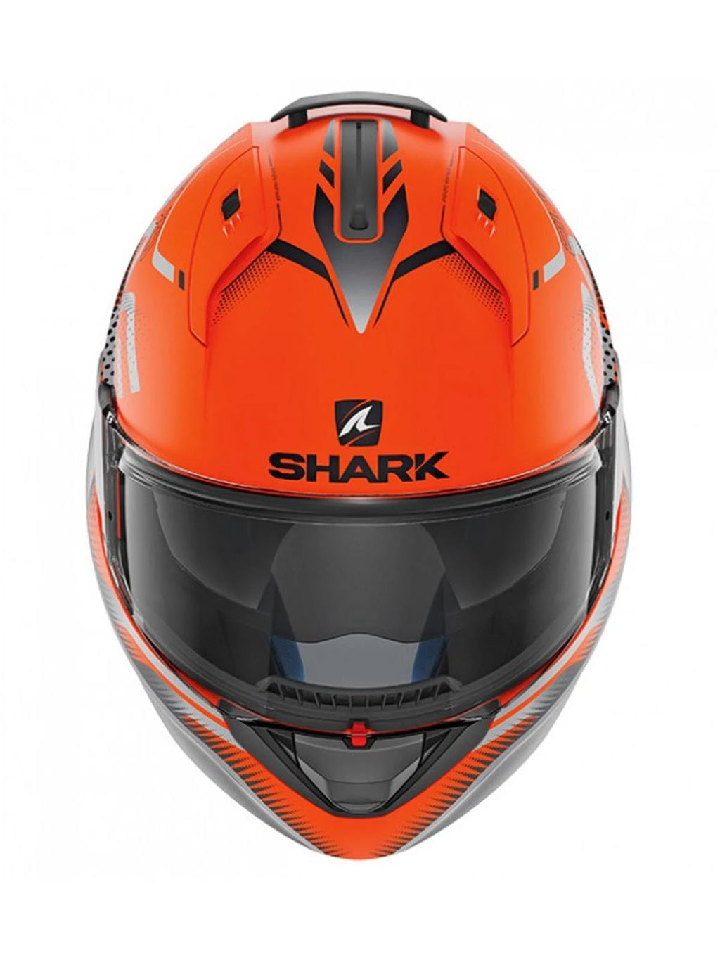 Orange-black-anthracite Helmet D9716