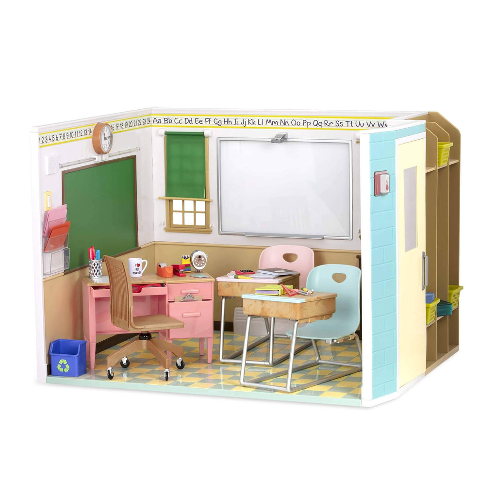 School Room for 18 in Dolls P630