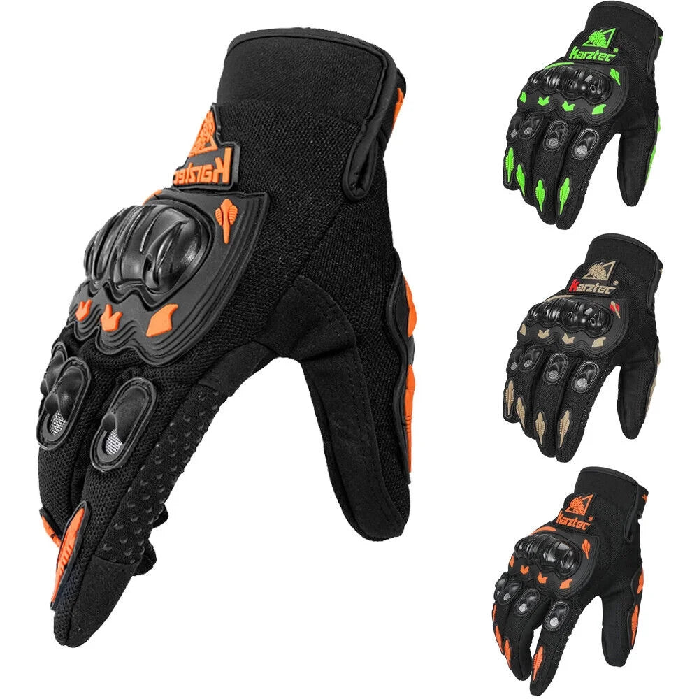 Motorcycle Gloves Full Finger Touchscreen Motorbike Riding Gloves Z38780