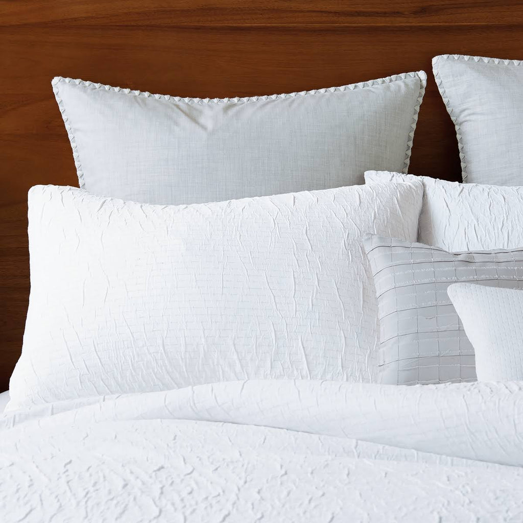 White King Crinkle Duvet Cover T582342