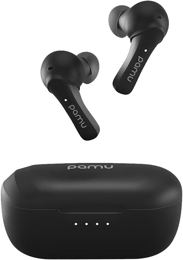 Black TWS In-Ear Earbuds with Charging Case Pack of 2 P942167