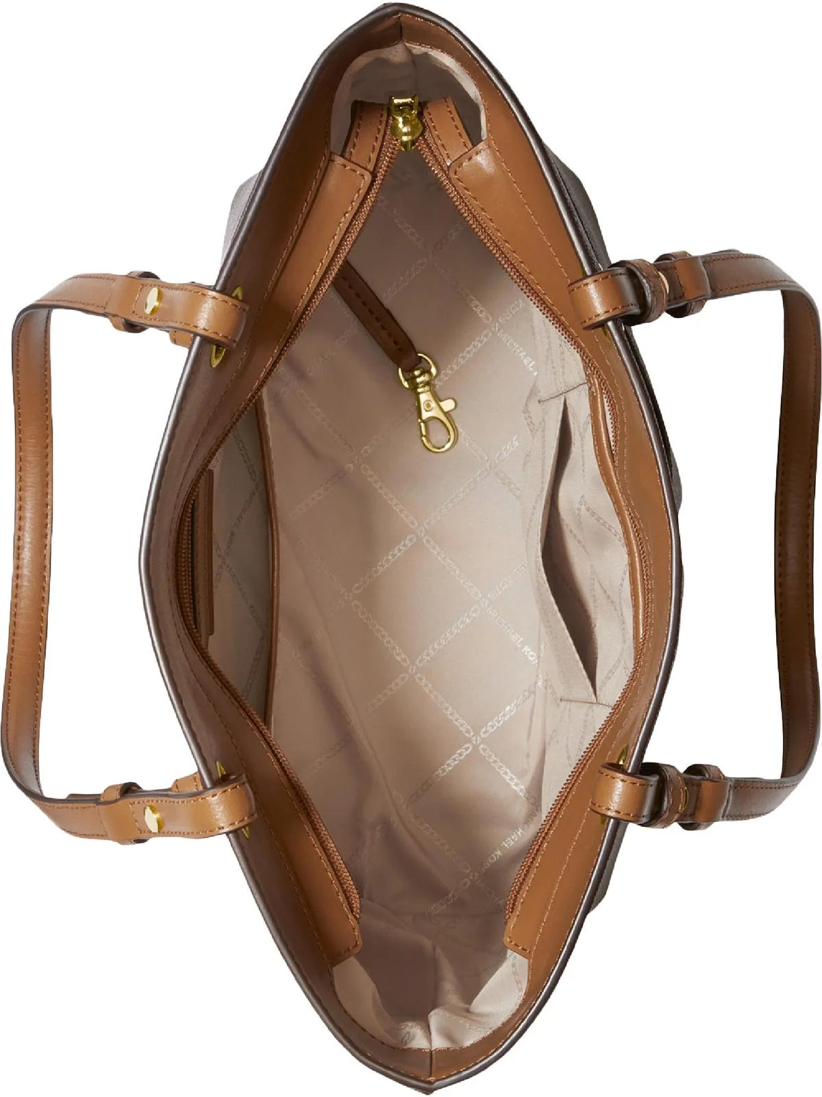 Brown Acorn Bedford Medium Logo Tote K324576