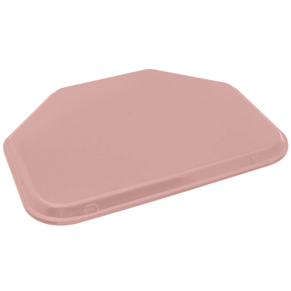 Mauve Glasteel Fiberglass Trapezoid Tray B8538