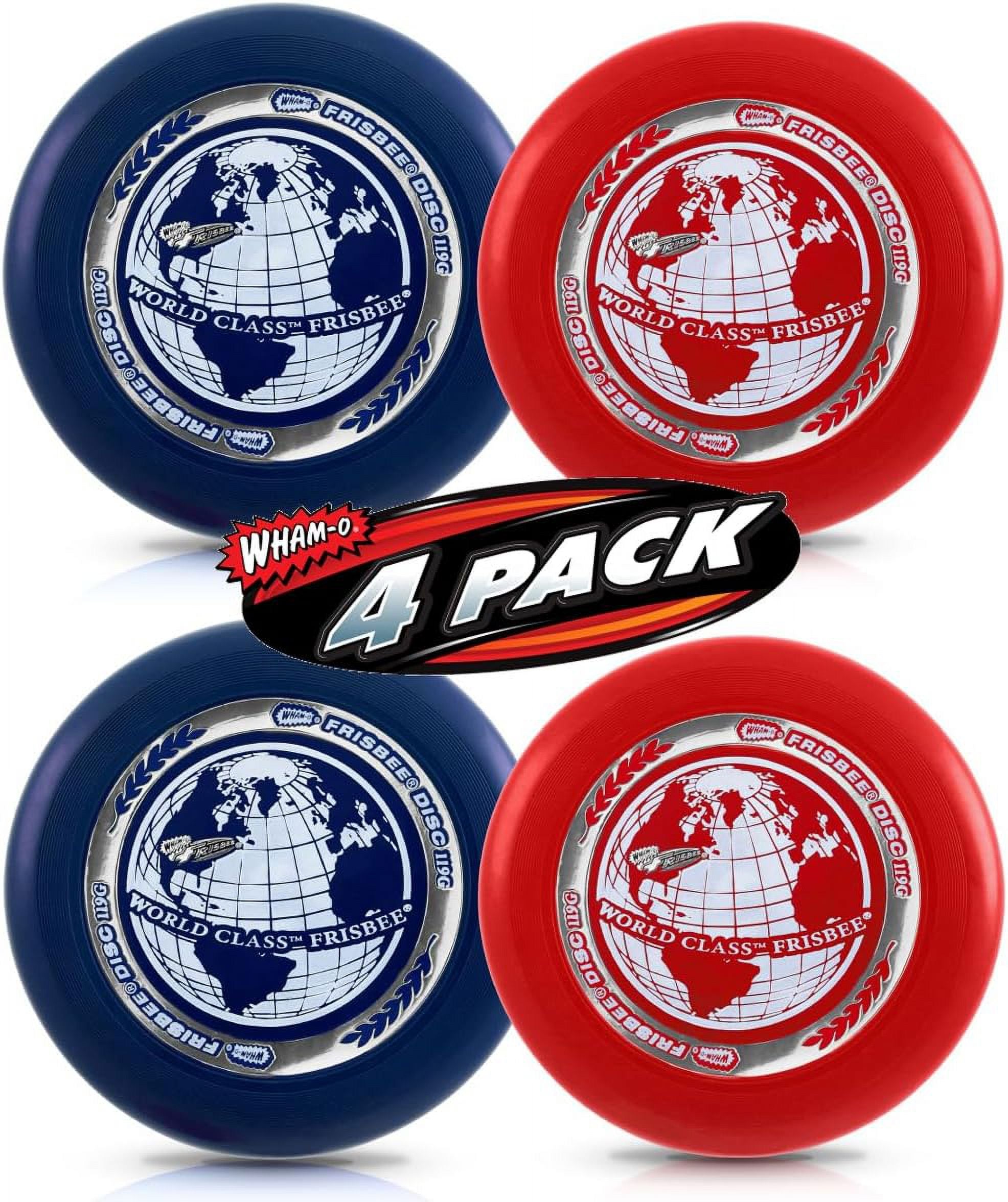 4 PACK 9.25" Lightweight Flying Disc P29500