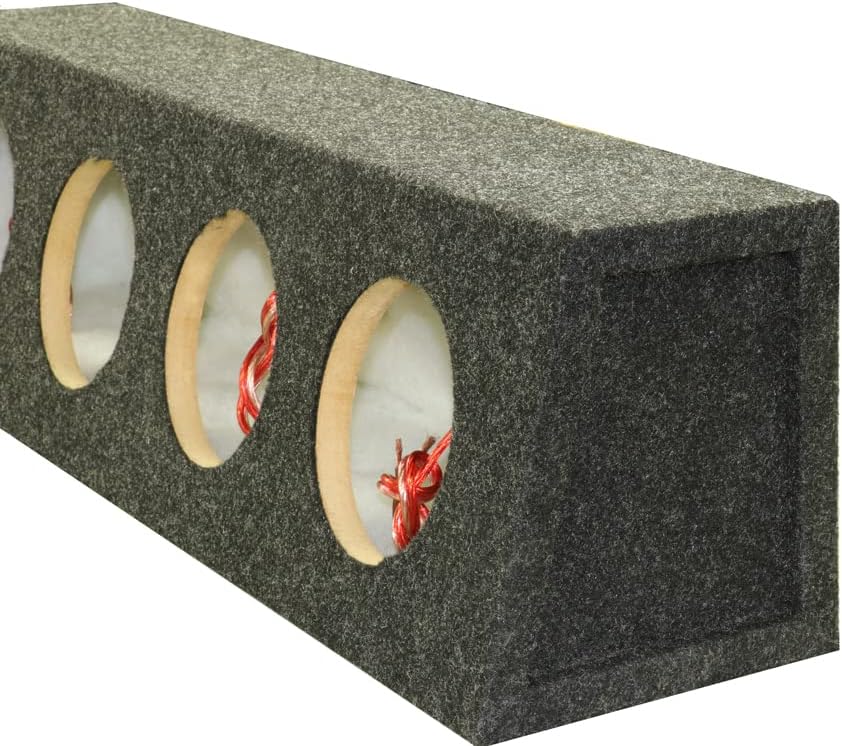 6.5" Speaker Enclosures Set of 2 (Black) Q24910