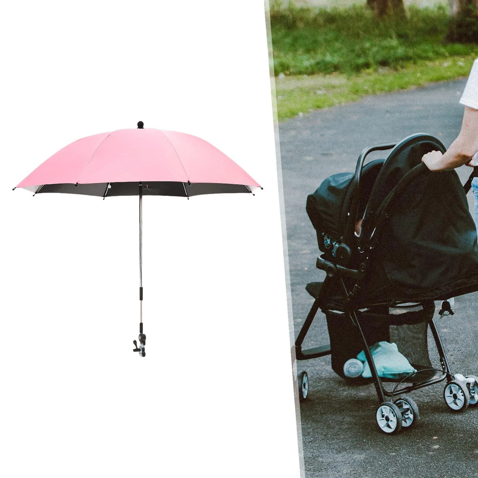Baby Parasol Umbrella with Clamp D93038