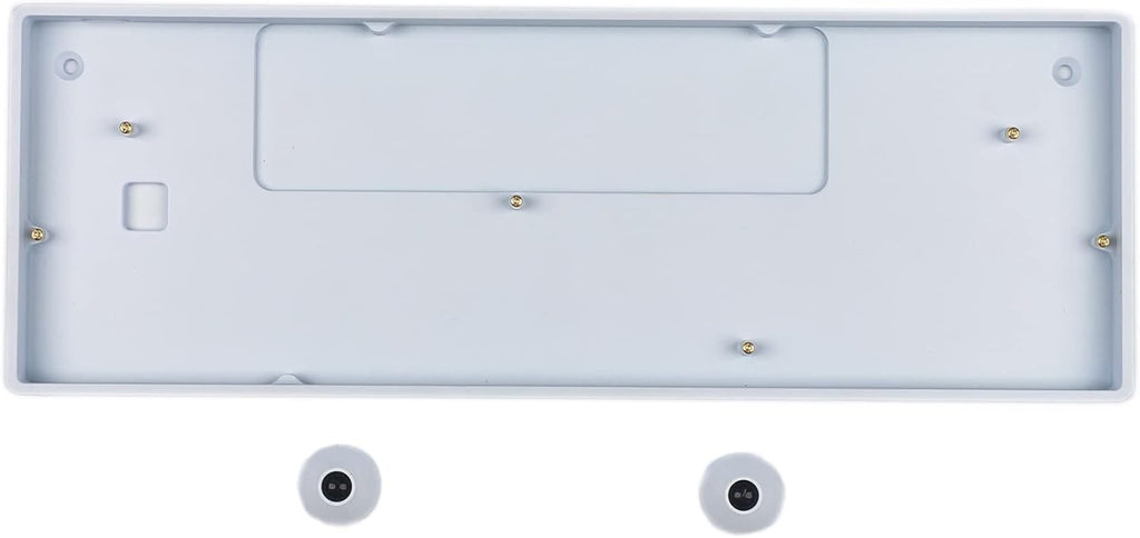 Plastic White Mechanical Keyboard DIY Kit O152018