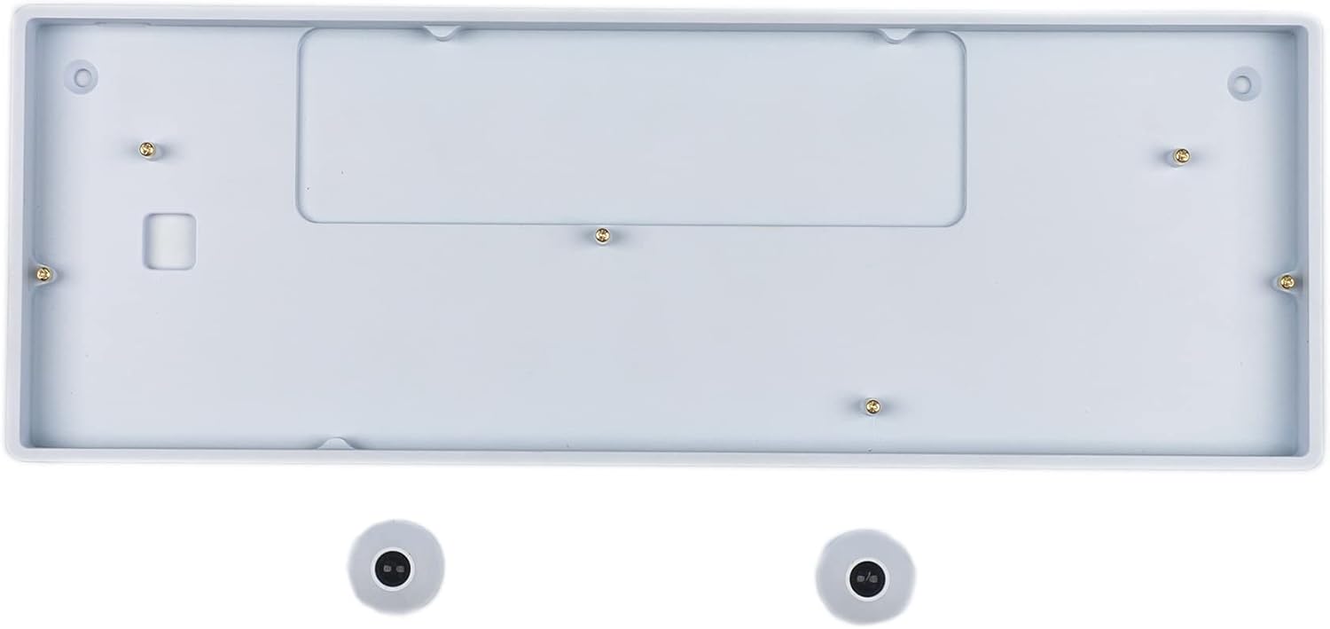 Plastic White Mechanical Keyboard DIY Kit O152018