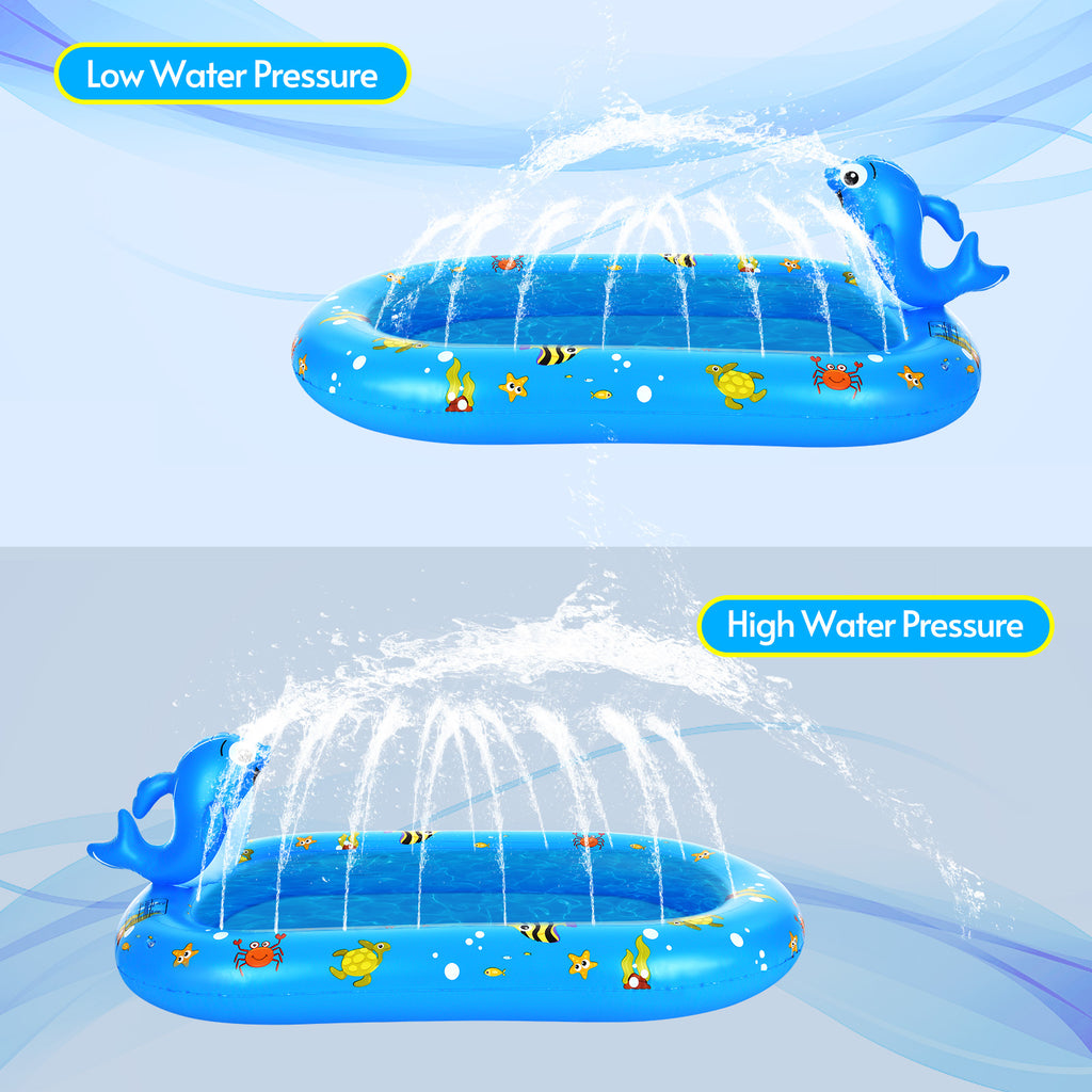 Inflatable Sprinkler Pool 170 * 101cm Q278