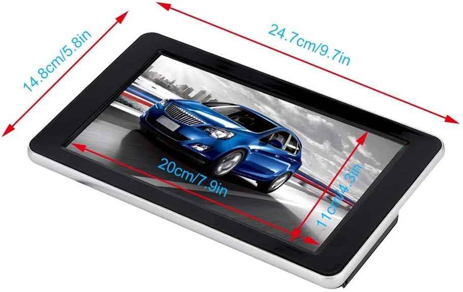 9 Inch Car Headrest Video Monitor Pack of 2 S55380