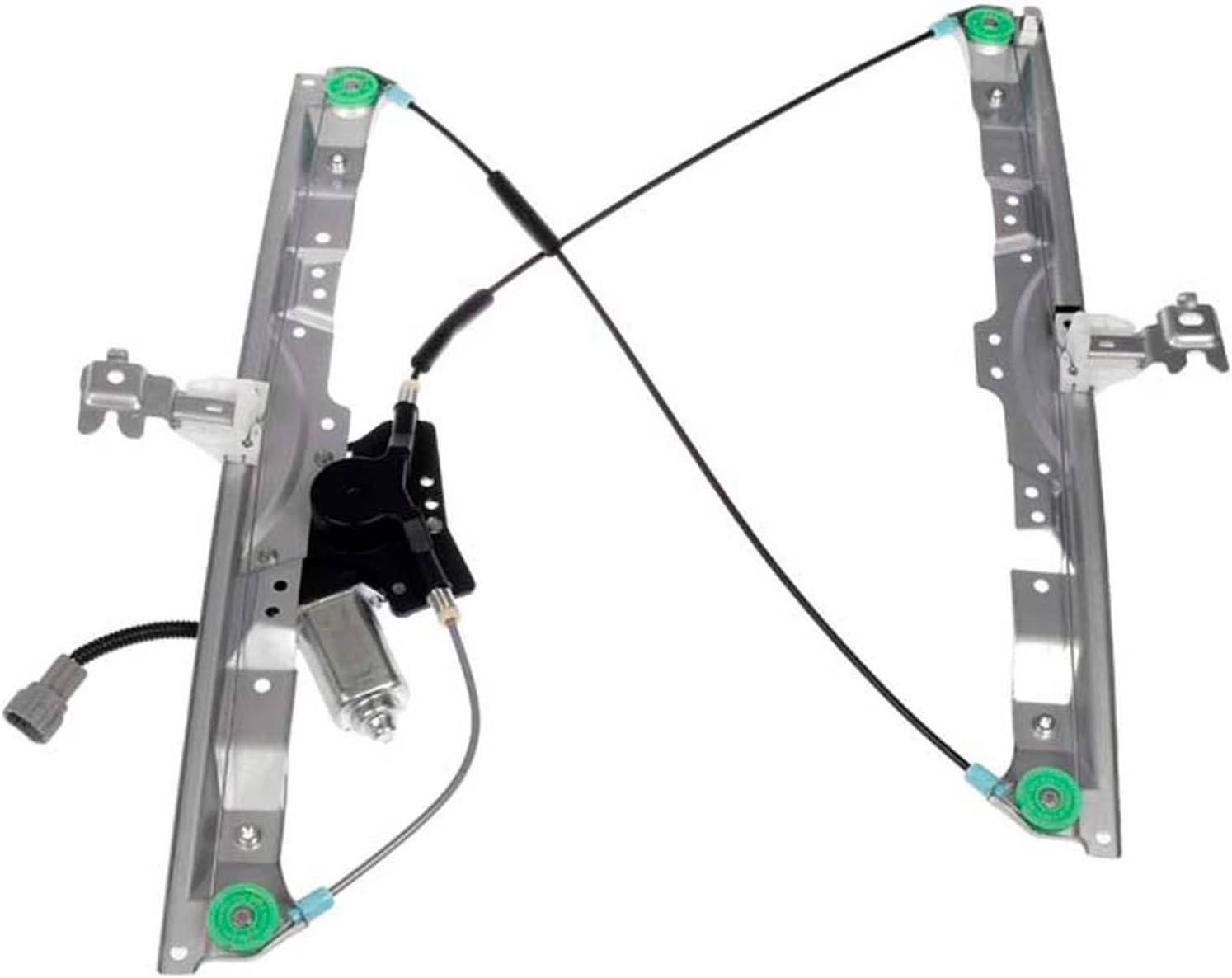Window Regulator with Motor Front Drivers Side Left LH Replacement Pack of 2 D667398