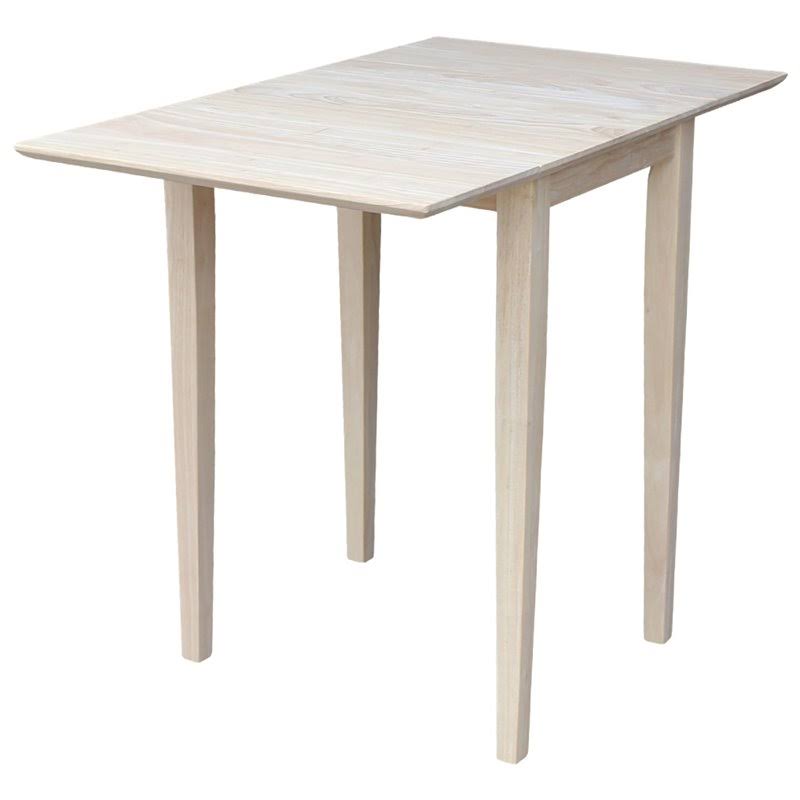 Unfinished Drop Leaf Folding Dining Table D907519