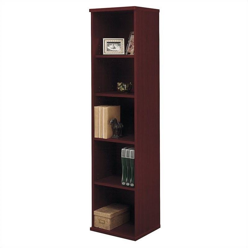 5 Shelf Mahogany Bookcase F316414