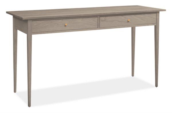 Cherry Wood Knobs Console Table D7249