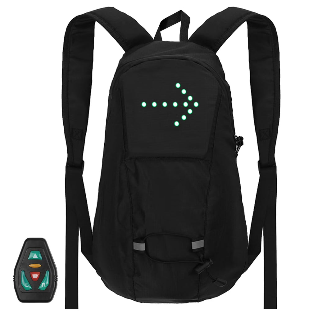 Waterproof LED Bike Backpack with Turn Signal O85408
