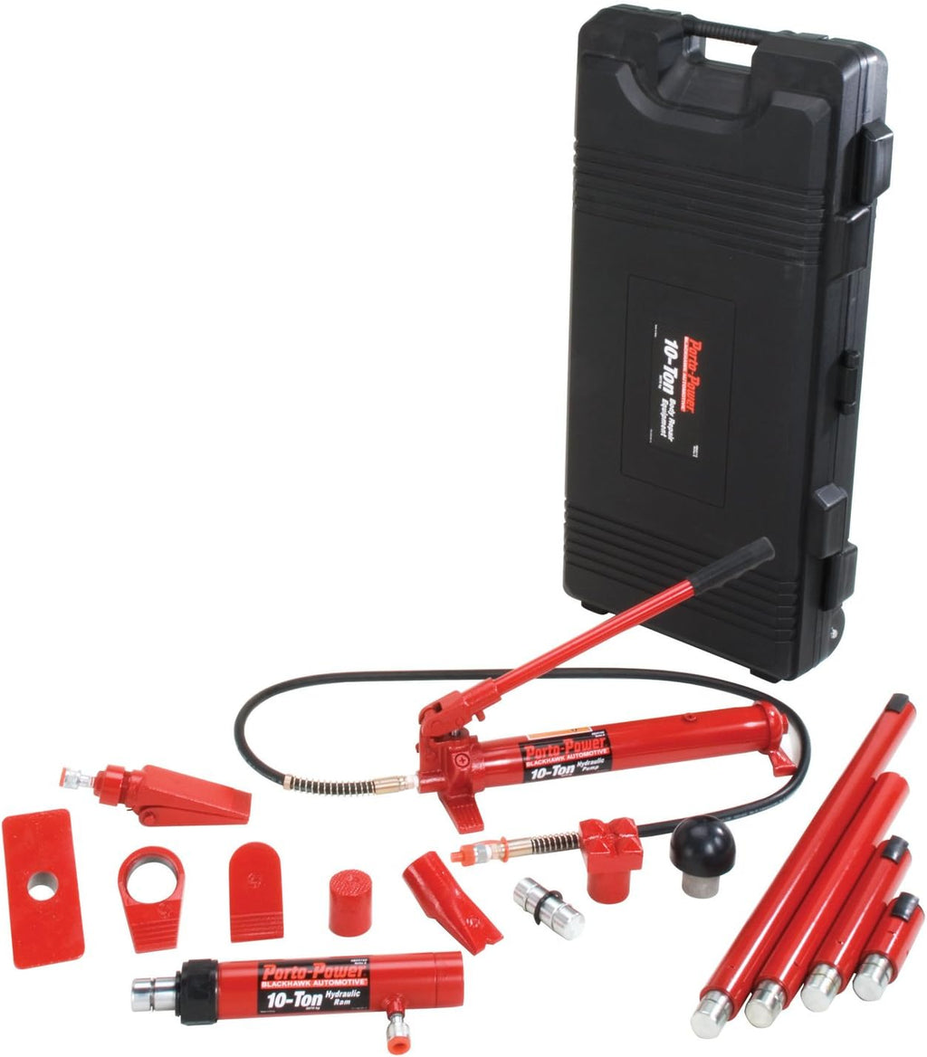 Hydraulic Body Repair 19 Piece Kit, 10 Ton Capacity C788