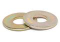 9/16x22 Grade 8 Flat Washer Yellow Zinc Plated Pk 100 J197