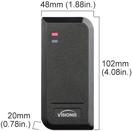 Two Door Access Control Electric Drop Bolt Fail Secure Controller Box With Power Supply Included Black Outdoor Waterproof Card Reader K590259